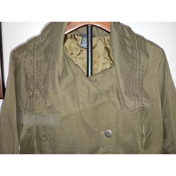 TORRID: Green Utility Jacket, Woman Size 1 (14/16) - Picture 3 of 6